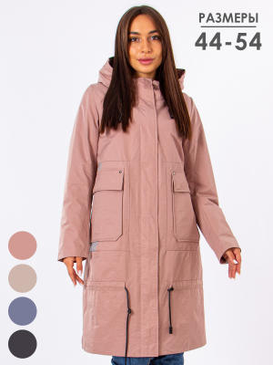  Женская Пальто женское демисезонное Mishele - Цвет Розовый от интернет-магазина женской одежды МегаТренд. Пальто женское демисезонное Mishele - Цвет Розовый лучшего качества, эксклюзивные предложения и акции, доставка во все регионы России