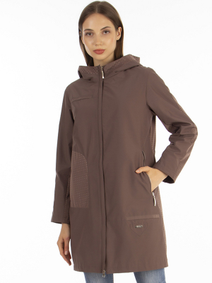  Женская Плащ женский летний Melisaciti - Цвет Шоколад от интернет-магазина женской одежды МегаТренд. Плащ женский летний Melisaciti - Цвет Шоколад лучшего качества, эксклюзивные предложения и акции, доставка во все регионы России