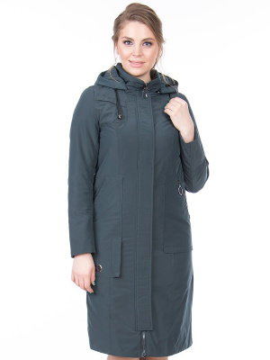  Женская Пальто женское демисезонное Mishele - Цвет Изумруд от интернет-магазина женской одежды МегаТренд. Пальто женское демисезонное Mishele - Цвет Изумруд лучшего качества, эксклюзивные предложения и акции, доставка во все регионы России