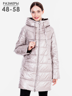  Женская Полупальто женское зимнее Дилиса - Цвет Бежевый от интернет-магазина женской одежды МегаТренд. Полупальто женское зимнее Дилиса - Цвет Бежевый лучшего качества, эксклюзивные предложения и акции, доставка во все регионы России