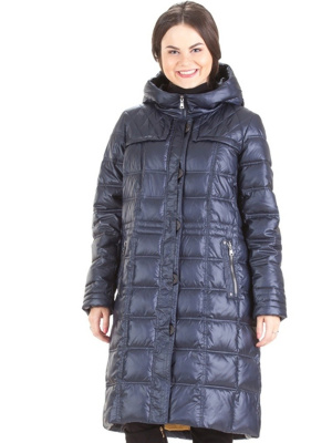  Женская Пальто женское зимнее Mishele - Цвет Синий от интернет-магазина женской одежды МегаТренд. Пальто женское зимнее Mishele - Цвет Синий лучшего качества, эксклюзивные предложения и акции, доставка во все регионы России