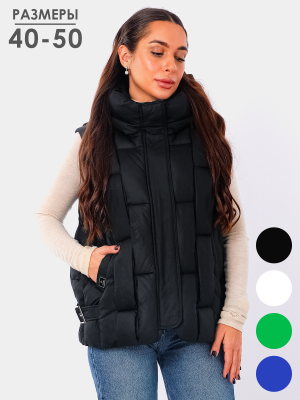  Женская Жилет женский зимний Visdeer - Цвет Черный от интернет-магазина женской одежды МегаТренд. Жилет женский зимний Visdeer - Цвет Черный лучшего качества, эксклюзивные предложения и акции, доставка во все регионы России
