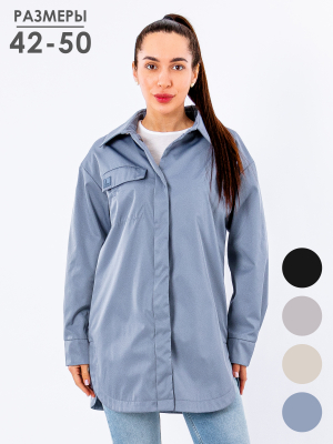  Женская Ветровка женская летняя Lusskiri - Цвет Голубой от интернет-магазина женской одежды МегаТренд. Ветровка женская летняя Lusskiri - Цвет Голубой лучшего качества, эксклюзивные предложения и акции, доставка во все регионы России