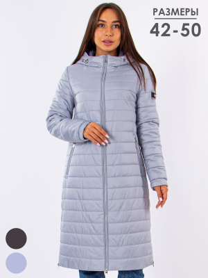  Женская Пальто женское демисезонное Daser - Цвет Светло-серый от интернет-магазина женской одежды МегаТренд. Пальто женское демисезонное Daser - Цвет Светло-серый лучшего качества, эксклюзивные предложения и акции, доставка во все регионы России