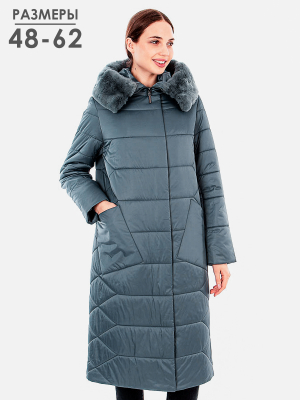  Женская Пальто женское зимнее Дилиса - Цвет Море от интернет-магазина женской одежды МегаТренд. Пальто женское зимнее Дилиса - Цвет Море лучшего качества, эксклюзивные предложения и акции, доставка во все регионы России