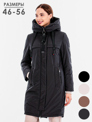  Женская Полупальто женское зимнее Дилиса - Цвет Графит от интернет-магазина женской одежды МегаТренд. Полупальто женское зимнее Дилиса - Цвет Графит лучшего качества, эксклюзивные предложения и акции, доставка во все регионы России