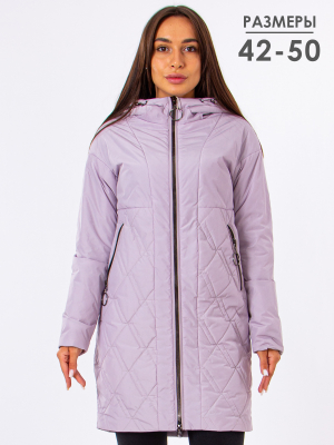  Женская Полупальто женское демисезонное Towmy - Цвет Сирень от интернет-магазина женской одежды МегаТренд. Полупальто женское демисезонное Towmy - Цвет Сирень лучшего качества, эксклюзивные предложения и акции, доставка во все регионы России