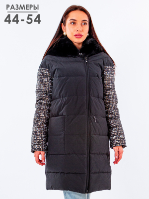  Женская Полупальто женское зимнее Plist - Цвет Черный от интернет-магазина женской одежды МегаТренд. Полупальто женское зимнее Plist - Цвет Черный лучшего качества, эксклюзивные предложения и акции, доставка во все регионы России