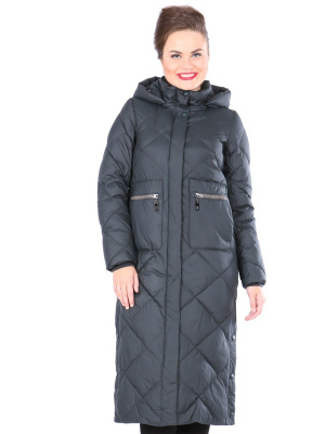  Женская Пальто женское зимнее Mishele - Цвет Изумруд от интернет-магазина женской одежды МегаТренд. Пальто женское зимнее Mishele - Цвет Изумруд лучшего качества, эксклюзивные предложения и акции, доставка во все регионы России