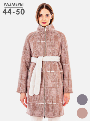  Женская Шуба женская демисезонная Banicota - Цвет Бежевый от интернет-магазина женской одежды МегаТренд. Шуба женская демисезонная Banicota - Цвет Бежевый лучшего качества, эксклюзивные предложения и акции, доставка во все регионы России