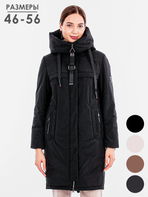  Женская Полупальто женское зимнее Дилиса - Цвет Черный от интернет-магазина женской одежды МегаТренд. Полупальто женское зимнее Дилиса - Цвет Черный лучшего качества, эксклюзивные предложения и акции, доставка во все регионы России