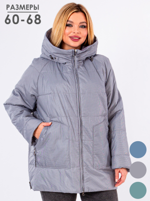  Женская Куртка женская демисезонная Plist - Цвет Светло-серый от интернет-магазина женской одежды МегаТренд. Куртка женская демисезонная Plist - Цвет Светло-серый лучшего качества, эксклюзивные предложения и акции, доставка во все регионы России