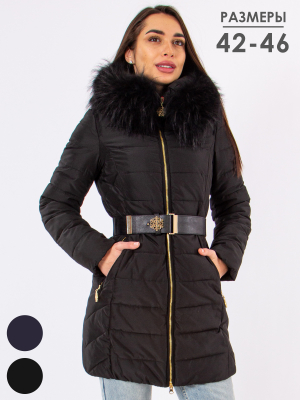  Женская Куртка женская зимняя Towmy - Цвет Черный от интернет-магазина женской одежды МегаТренд. Куртка женская зимняя Towmy - Цвет Черный лучшего качества, эксклюзивные предложения и акции, доставка во все регионы России