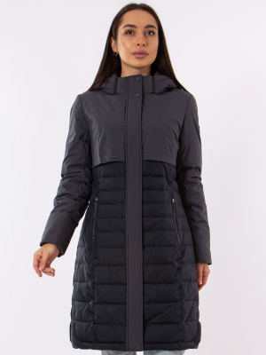  Женская Полупальто женское зимнее Icedewy - Цвет Синий от интернет-магазина женской одежды МегаТренд. Полупальто женское зимнее Icedewy - Цвет Синий лучшего качества, эксклюзивные предложения и акции, доставка во все регионы России