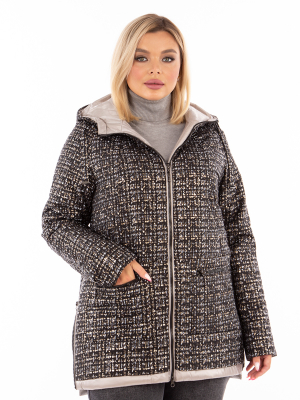  Женская Куртка женская демисезонная Plist - Цвет Коричневый от интернет-магазина женской одежды МегаТренд. Куртка женская демисезонная Plist - Цвет Коричневый лучшего качества, эксклюзивные предложения и акции, доставка во все регионы России