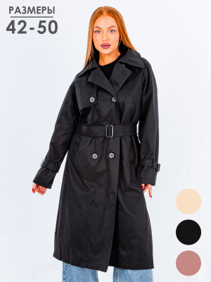  Женская Тренчкот женский летний T.YCamille - Цвет Черный от интернет-магазина женской одежды МегаТренд. Тренчкот женский летний T.YCamille - Цвет Черный лучшего качества, эксклюзивные предложения и акции, доставка во все регионы России