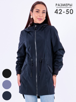  Женская Плащ женский летний Towmy - Цвет Темно-синий от интернет-магазина женской одежды МегаТренд. Плащ женский летний Towmy - Цвет Темно-синий лучшего качества, эксклюзивные предложения и акции, доставка во все регионы России