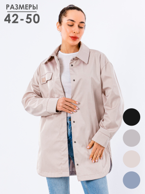  Женская Ветровка женская летняя Lusskiri - Цвет Бежевый от интернет-магазина женской одежды МегаТренд. Ветровка женская летняя Lusskiri - Цвет Бежевый лучшего качества, эксклюзивные предложения и акции, доставка во все регионы России