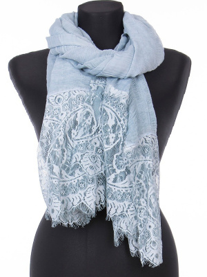  Женская Палантин Палантин - Цвет Бирюза от интернет-магазина женской одежды МегаТренд. Палантин Палантин - Цвет Бирюза лучшего качества, эксклюзивные предложения и акции, доставка во все регионы России