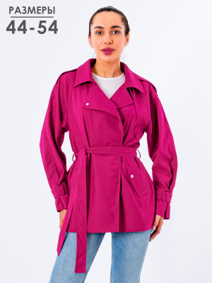  Женская Ветровка женская летняя Melisaciti - Цвет Сирень от интернет-магазина женской одежды МегаТренд. Ветровка женская летняя Melisaciti - Цвет Сирень лучшего качества, эксклюзивные предложения и акции, доставка во все регионы России