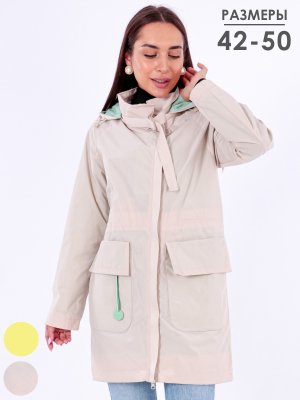  Женская Плащ женский летний Towmy - Цвет Бежевый от интернет-магазина женской одежды МегаТренд. Плащ женский летний Towmy - Цвет Бежевый лучшего качества, эксклюзивные предложения и акции, доставка во все регионы России