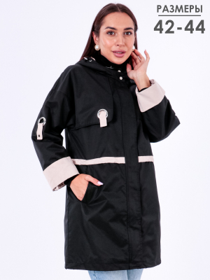  Женская Плащ женский летний T.YCamille - Цвет Черный от интернет-магазина женской одежды МегаТренд. Плащ женский летний T.YCamille - Цвет Черный лучшего качества, эксклюзивные предложения и акции, доставка во все регионы России