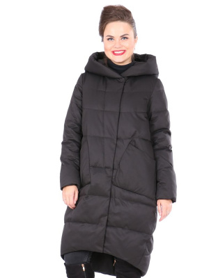  Женская Пальто зимнее Towmy - Цвет Черный от интернет-магазина женской одежды МегаТренд. Пальто зимнее Towmy - Цвет Черный лучшего качества, эксклюзивные предложения и акции, доставка во все регионы России