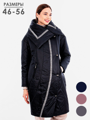  Женская Полупальто женское зимнее Дилиса - Цвет Темно-синий от интернет-магазина женской одежды МегаТренд. Полупальто женское зимнее Дилиса - Цвет Темно-синий лучшего качества, эксклюзивные предложения и акции, доставка во все регионы России