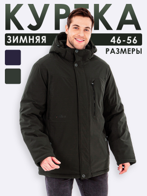  Женская Куртка мужская зимняя Indaco - Цвет Хаки от интернет-магазина женской одежды МегаТренд. Куртка мужская зимняя Indaco - Цвет Хаки лучшего качества, эксклюзивные предложения и акции, доставка во все регионы России