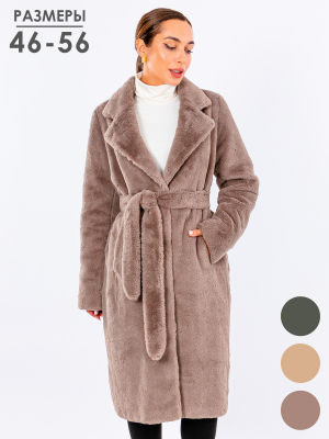  Женская Шуба женская зимняя Banicota - Цвет Бежевый от интернет-магазина женской одежды МегаТренд. Шуба женская зимняя Banicota - Цвет Бежевый лучшего качества, эксклюзивные предложения и акции, доставка во все регионы России