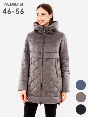  Женская Полупальто женское зимнее Дилиса - Цвет Бежевый от интернет-магазина женской одежды МегаТренд. Полупальто женское зимнее Дилиса - Цвет Бежевый лучшего качества, эксклюзивные предложения и акции, доставка во все регионы России