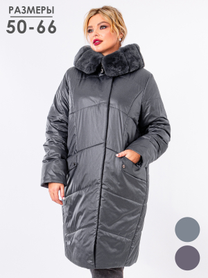  Женская Пальто женское зимнее Дилиса - Цвет Зеленый от интернет-магазина женской одежды МегаТренд. Пальто женское зимнее Дилиса - Цвет Зеленый лучшего качества, эксклюзивные предложения и акции, доставка во все регионы России