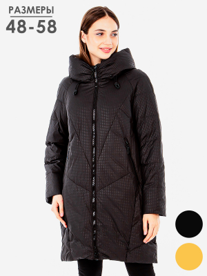  Женская Пальто женское зимнее Дилиса - Цвет Черный от интернет-магазина женской одежды МегаТренд. Пальто женское зимнее Дилиса - Цвет Черный лучшего качества, эксклюзивные предложения и акции, доставка во все регионы России