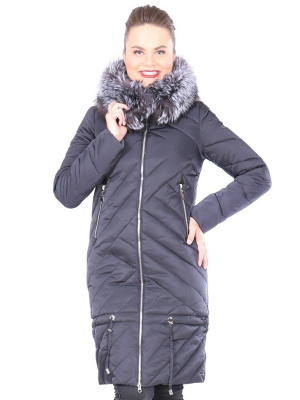  Женская Пальто женское зимнее Visdeer - Цвет Синий от интернет-магазина женской одежды МегаТренд. Пальто женское зимнее Visdeer - Цвет Синий лучшего качества, эксклюзивные предложения и акции, доставка во все регионы России