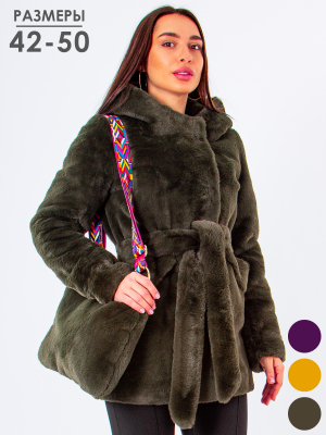  Женская Шуба женская зимняя Banicota - Цвет Зеленый от интернет-магазина женской одежды МегаТренд. Шуба женская зимняя Banicota - Цвет Зеленый лучшего качества, эксклюзивные предложения и акции, доставка во все регионы России