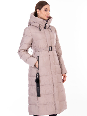  Женская Пальто женское зимнее Visdeer - Цвет Бежевый от интернет-магазина женской одежды МегаТренд. Пальто женское зимнее Visdeer - Цвет Бежевый лучшего качества, эксклюзивные предложения и акции, доставка во все регионы России