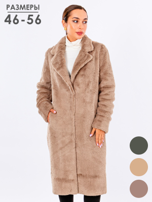  Женская Шуба женская зимняя Banicota - Цвет Темно-бежевый от интернет-магазина женской одежды МегаТренд. Шуба женская зимняя Banicota - Цвет Темно-бежевый лучшего качества, эксклюзивные предложения и акции, доставка во все регионы России