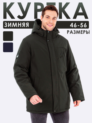  Женская Куртка мужская зимняя Indaco - Цвет Хаки от интернет-магазина женской одежды МегаТренд. Куртка мужская зимняя Indaco - Цвет Хаки лучшего качества, эксклюзивные предложения и акции, доставка во все регионы России