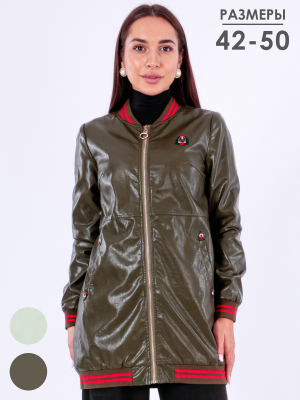  Женская Бомбер женский летний Zilanliya - Цвет Хаки от интернет-магазина женской одежды МегаТренд. Бомбер женский летний Zilanliya - Цвет Хаки лучшего качества, эксклюзивные предложения и акции, доставка во все регионы России