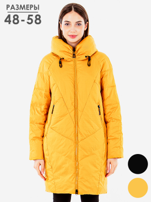  Женская Пальто женское зимнее Дилиса - Цвет Желтый от интернет-магазина женской одежды МегаТренд. Пальто женское зимнее Дилиса - Цвет Желтый лучшего качества, эксклюзивные предложения и акции, доставка во все регионы России