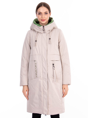  Женская Полупальто женское зимнее Mishele - Цвет Светло-серый от интернет-магазина женской одежды МегаТренд. Полупальто женское зимнее Mishele - Цвет Светло-серый лучшего качества, эксклюзивные предложения и акции, доставка во все регионы России