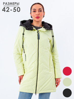  Женская Полупальто женское демисезонное Towmy - Цвет Желтый от интернет-магазина женской одежды МегаТренд. Полупальто женское демисезонное Towmy - Цвет Желтый лучшего качества, эксклюзивные предложения и акции, доставка во все регионы России