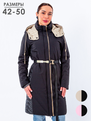  Женская Пальто женское демисезонное Towmy - Цвет Бежевый от интернет-магазина женской одежды МегаТренд. Пальто женское демисезонное Towmy - Цвет Бежевый лучшего качества, эксклюзивные предложения и акции, доставка во все регионы России