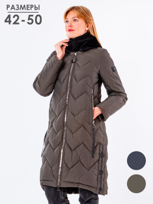  Женская Бомбер женский зимний Lusskiri - Цвет Хаки от интернет-магазина женской одежды МегаТренд. Бомбер женский зимний Lusskiri - Цвет Хаки лучшего качества, эксклюзивные предложения и акции, доставка во все регионы России