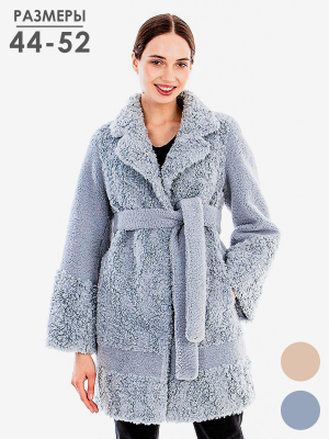  Женская Шуба женская зимняя Banicota - Цвет Голубой от интернет-магазина женской одежды МегаТренд. Шуба женская зимняя Banicota - Цвет Голубой лучшего качества, эксклюзивные предложения и акции, доставка во все регионы России