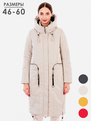  Женская Пальто женское зимнее Mishele - Цвет Бежевый от интернет-магазина женской одежды МегаТренд. Пальто женское зимнее Mishele - Цвет Бежевый лучшего качества, эксклюзивные предложения и акции, доставка во все регионы России