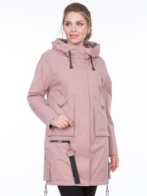  Женская Полупальто женское демисезонное Gessica Sabrina - Цвет Розовый от интернет-магазина женской одежды МегаТренд. Полупальто женское демисезонное Gessica Sabrina - Цвет Розовый лучшего качества, эксклюзивные предложения и акции, доставка во все регионы России
