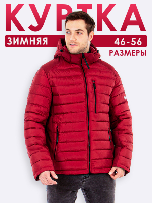  Женская Куртка мужская зимняя Indaco - Цвет Красный от интернет-магазина женской одежды МегаТренд. Куртка мужская зимняя Indaco - Цвет Красный лучшего качества, эксклюзивные предложения и акции, доставка во все регионы России