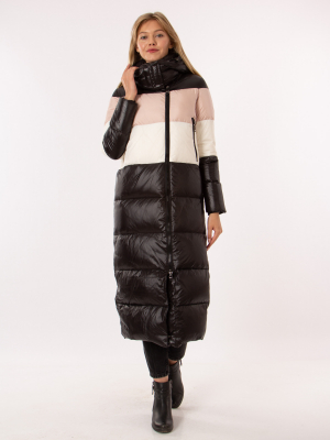  Женская Пуховик женский зимний Salco - Цвет Черный от интернет-магазина женской одежды МегаТренд. Пуховик женский зимний Salco - Цвет Черный лучшего качества, эксклюзивные предложения и акции, доставка во все регионы России