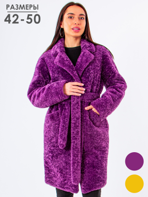  Женская Шуба женская зимняя Banicota - Цвет Сирень от интернет-магазина женской одежды МегаТренд. Шуба женская зимняя Banicota - Цвет Сирень лучшего качества, эксклюзивные предложения и акции, доставка во все регионы России
